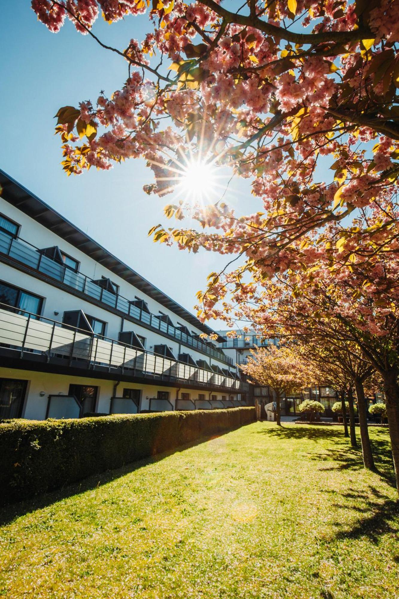 Resort Hotel IV Jahreszeiten 징스트 외부 사진